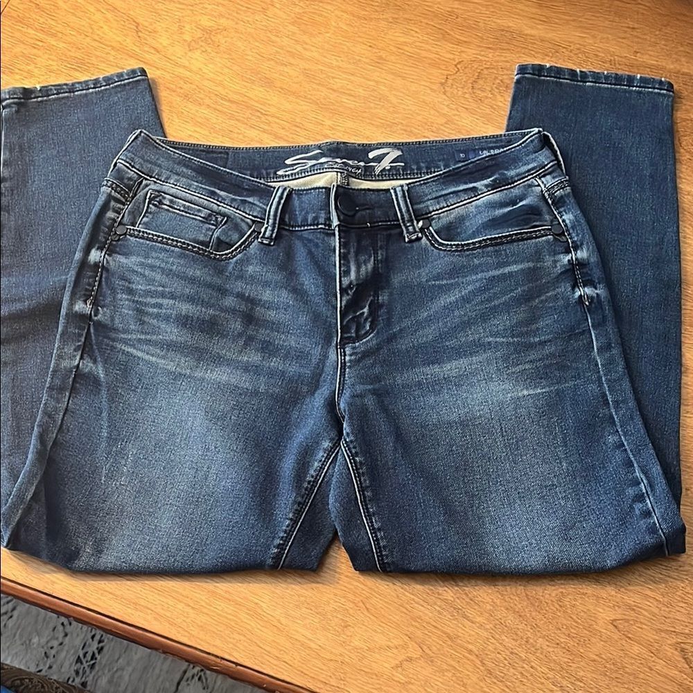 Seven7 Girlfriend Straight Leg Jeans